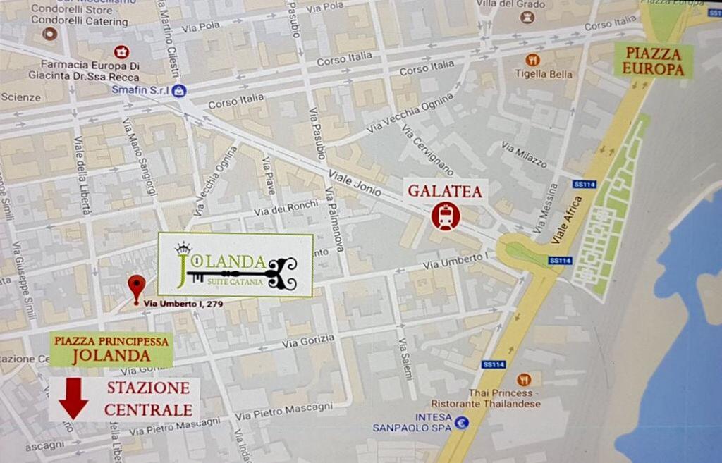 Locami Holiday&Rooms Jolanda Suite 卡塔尼亚 外观 照片